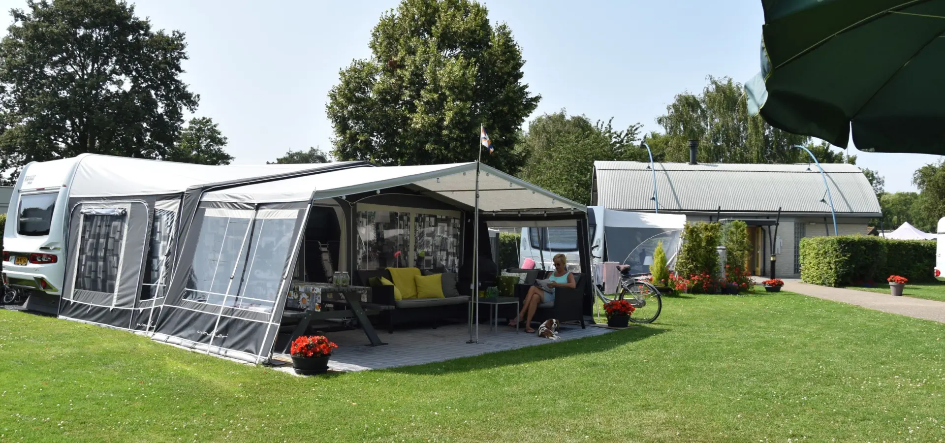 Campingplatz Brielle Saison Stellplatz 5
